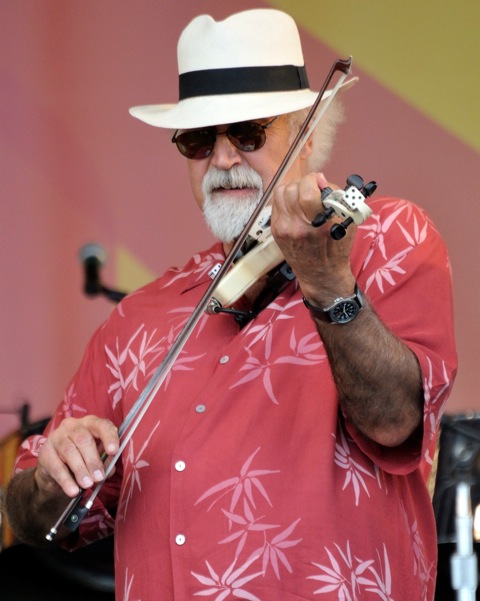 Michael Doucet with the Voice of the Wetlands All Stars at Jazz Fest 2011