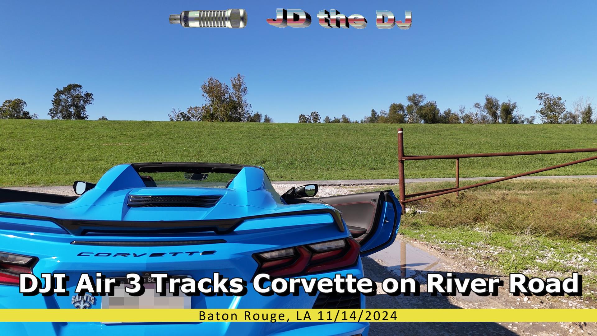 Corvette on River Road