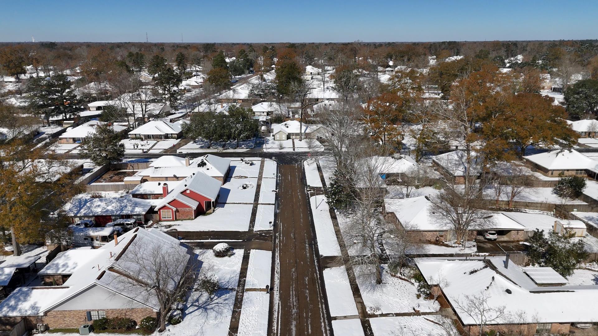 Snow in Baton Rouge