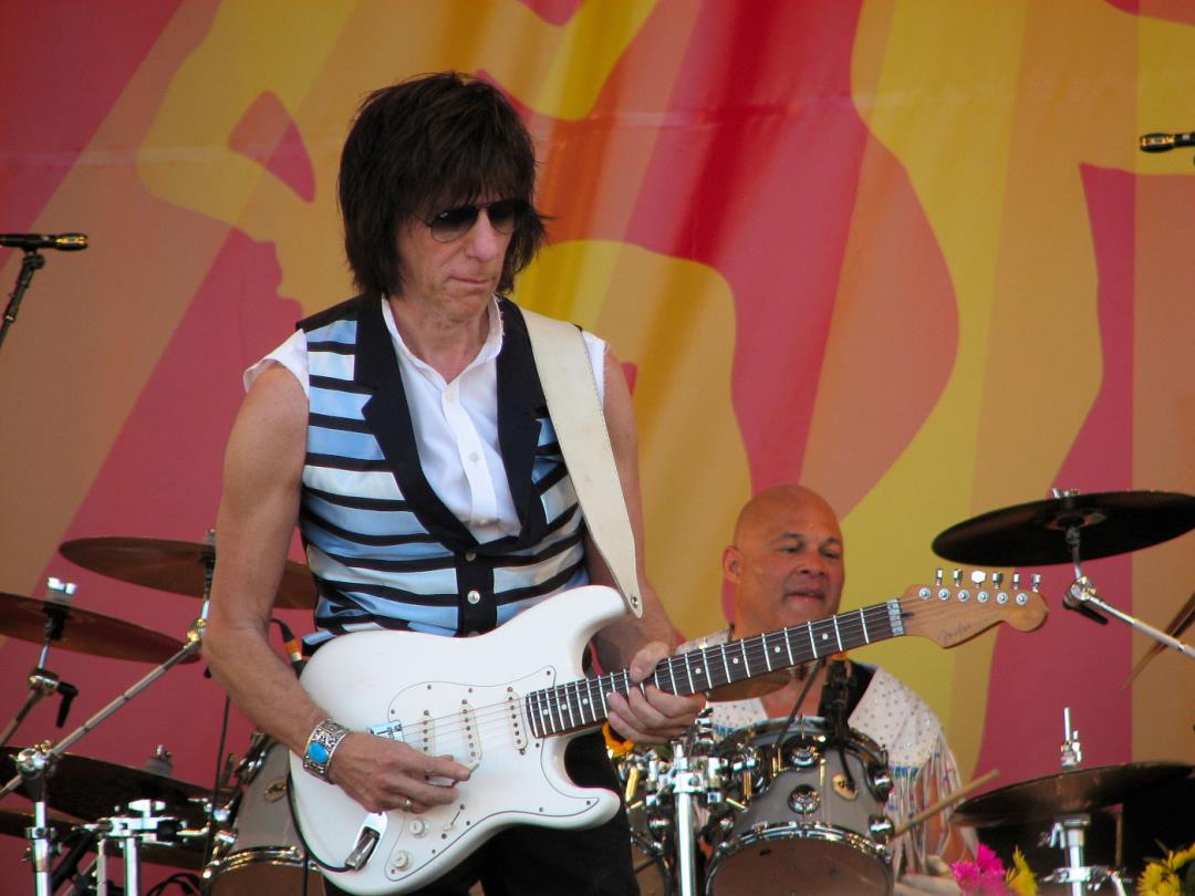 Jeff Beck at Jazz Fest in 2011