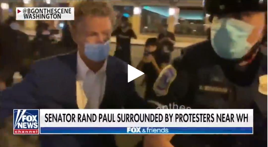 Rand Paul and cop