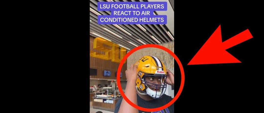 Coll LSU football helmet